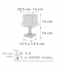The Night Train κομοδίνου παιδικό φωτιστικό Ango – 63531