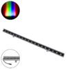 GloboStar® WASHER-FAIA 90189 Μπάρα Φωτισμού Wall Washer με Αντιθαμβωτική Γρίλια LED 24W 2040lm 15° DC 24V Αδιάβροχο IP65 L100 x W4 x H5.5cm RGBW DMX512 – Ασημί – 3 Years Warranty