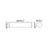 Faro Barcelona DANUBIO WALL LAMP BRONZE LED 12W 2700K FARO – 63604