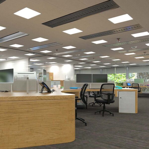Panel backlit επιφανειακό ή χωνευτό 60×60 LED 36W 6500K Λευκού Χρώματος V-TAC – 8021
