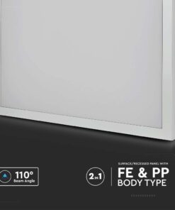 Panel backlit επιφανειακό ή χωνευτό 60×60 LED 36W 6500K Λευκού Χρώματος V-TAC – 8021