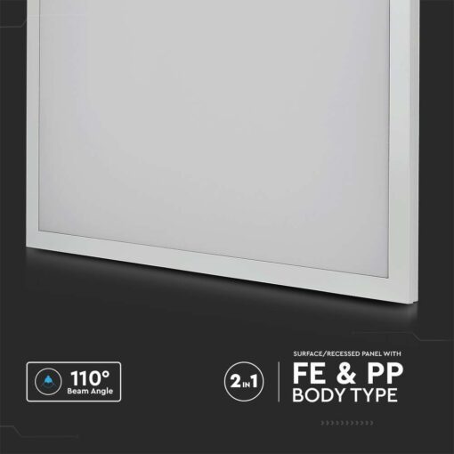 Panel backlit επιφανειακό ή χωνευτό 60×60 LED 36W 6500K Λευκού Χρώματος V-TAC – 8021