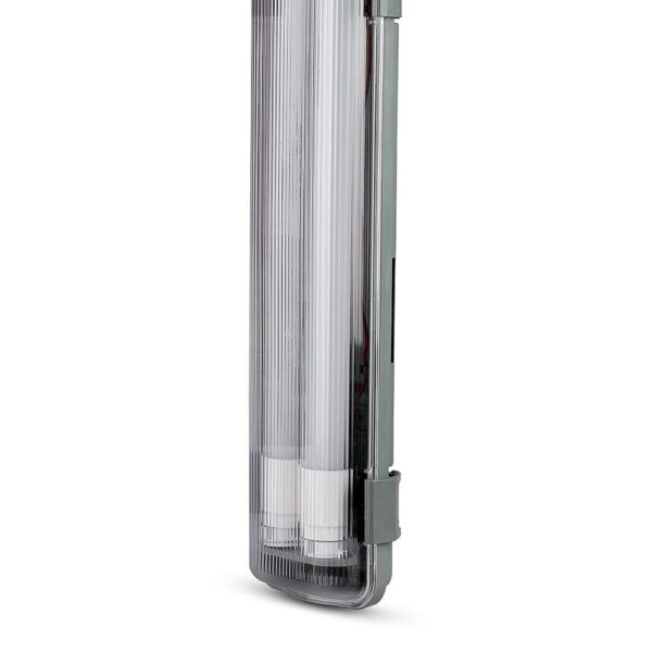 LED Φωτιστικό Τύπου Φθορίου 2x18W V-TAC 120cm Αδιάβροχο Φυσικό Λευκό 4000K – 6387
