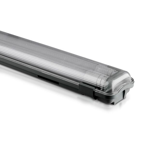 LED Φωτιστικό Τύπου Φθορίου 2x18W V-TAC 120cm Αδιάβροχο Φυσικό Λευκό 4000K – 6387