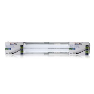 LED Φωτιστικό Τύπου Φθορίου 2x18W V-TAC 120cm Αδιάβροχο Φυσικό Λευκό 4000K – 6387