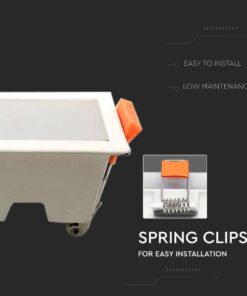 LED panel γραμμικό flat 10W 6400K Ψυχρό λευκό με λευκό σώμα V-TAC – 6403