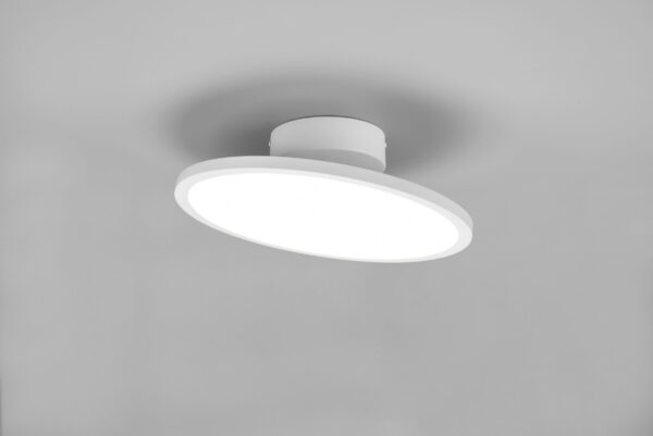 Φωτιστικό Οροφής Trio Lighting TRAY , 29W · 3750lm, 4000K Λευκό Ματ Μεταλλικό, Ανακλινόμενο – 640910131