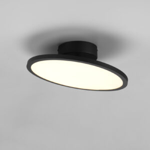 Φωτιστικό Οροφής Trio Lighting TRAY , 29W · 3550lm, 3000K Μαύρο Ματ Μεταλλικό, Ανακλινόμενο – 640910132
