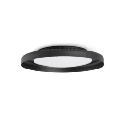 Faro Barcelona DOLME Φωτιστικό Οροφής Μαύρου Χρώματος LED 24W 3000K – 64096