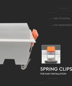 LED Panel Γραμμικό 10W 6400K Ψυχρό Λευκό με Λευκό Σώμα V-TAC – 6412