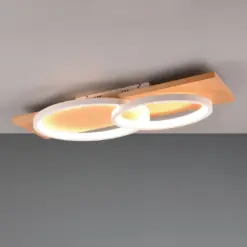 Φωτιστικό Οροφής LED 30W Trio Lighting Step Dimmable Λευκό 641110231