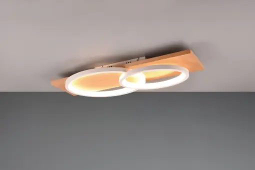 641110231 Φωτιστικό Οροφής LED 30W Trio Lighting Step Dimmable Λευκό 641110231