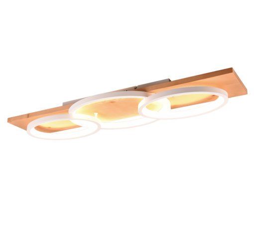 Φωτιστικό Οροφής Trio Lighting LED 40W 3000K Λευκού Χρώματος Step Dimmable – 641110331