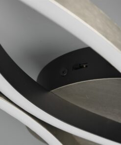 Φωτιστικό Οροφής Trio Lighting BLAZE LED 35W 4300lm 2300+3000+4000K Βουρτσισμένο Αλουμίνιο Step Dimmable – 641210305