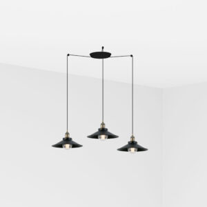 Faro Barcelona MARLIN Κρεμαστό Φωτιστικό Μαύρου Χρώματος 1XE27 60W 3L – 64133-3L