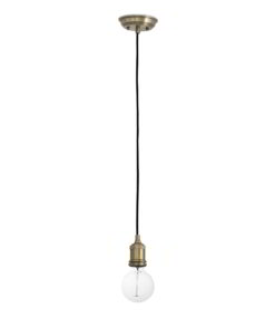 Faro Barcelona ART Κρεμαστό Φωτιστικό Χρυσού Χρώματος E27 – 64137