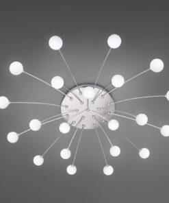 Φωτιστικό Οροφής Trio Lighting BULLET 2, 1,5W · 3570lm, 3000K Νίκελ Ματ Μεταλλικό, Step Dimmable – 641412107