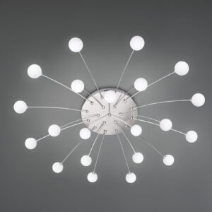 Φωτιστικό Οροφής Trio Lighting BULLET 2, 1,5W · 3570lm, 3000K Νίκελ Ματ Μεταλλικό, Step Dimmable – 641412107