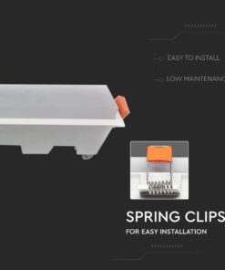 LED Panel Γραμμικό 20W 6400K Ψυχρό Λευκό με Λευκό Σώμα V-TAC – 6415