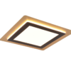 Φωτιστικό Οροφής Trio Lighting LED 46W 2700K Μαύρου Χρυσού Χρώματος – 641510280