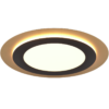 Φωτιστικό Οροφής Trio Lighting LED 42W 2700K Μαύρου Χρυσού Χρώματος – 641519280