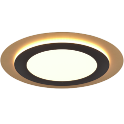 Φωτιστικό Οροφής Trio Lighting LED 42W 2700K Μαύρου Χρυσού Χρώματος – 641519280