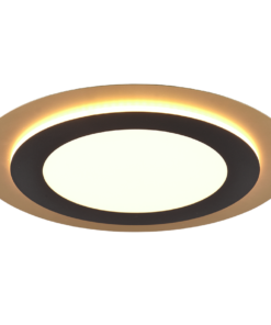 Φωτιστικό Οροφής Trio Lighting LED 42W 2700K Μαύρου Χρυσού Χρώματος – 641519280