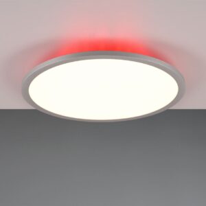 Φωτιστικό Οροφής Τιτάνιο Φ40 Trio Lighting LED 23W 2250lm CCT+RGB Dimmable Με Τηλεχειριστήριο  – 641710287