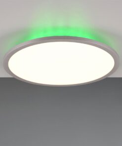 Φωτιστικό Οροφής Τιτάνιο Φ40 Trio Lighting LED 23W 2250lm CCT+RGB Dimmable Με Τηλεχειριστήριο – 641710287