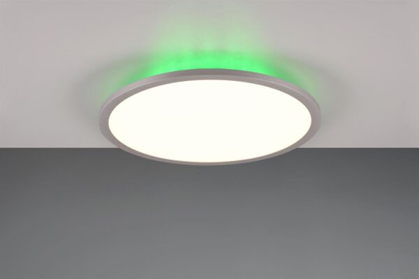Φωτιστικό Οροφής Τιτάνιο Φ40 Trio Lighting LED 23W 2250lm CCT+RGB Dimmable Με Τηλεχειριστήριο  – 641710287