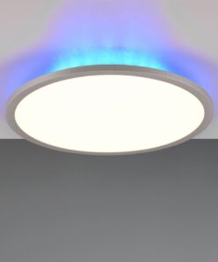 Φωτιστικό Οροφής Τιτάνιο Φ40 Trio Lighting LED 23W 2250lm CCT+RGB Dimmable Με Τηλεχειριστήριο – 641710287