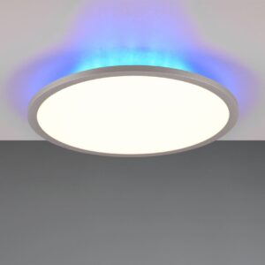 Φωτιστικό Οροφής Τιτάνιο Φ40 Trio Lighting LED 23W 2250lm CCT+RGB Dimmable Με Τηλεχειριστήριο  – 641710287