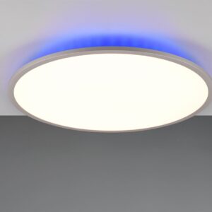 Φωτιστικό Οροφής Φ60 YUMA Trio Lighting LED 39W CCT+RGB Dimmable Με Τηλεχειριστήριο Χρώματος Τιτάνιο – 641719287