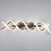 Φωτιστικό Οροφής Trio Lighting SEQUENCE , 41W · 5000lm, 2300+3000+4000K Ορείχαλκος Ματ Αλουμίνιο, Step Dimmable, Χρώματα Ρυθμιζόμενα στο Φωτιστικό – 641810208
