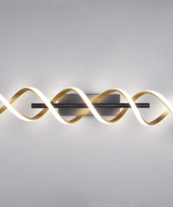 Φωτιστικό Οροφής Trio Lighting SEQUENCE , 41W · 5000lm, 2300+3000+4000K Ορείχαλκος Ματ Αλουμίνιο, Step Dimmable, Χρώματα Ρυθμιζόμενα στο Φωτιστικό – 641810208