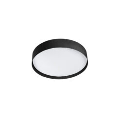 Faro Barcelona VUK Φωτιστικό Οροφής LED σε Μαύρο Χρώμα 40W 2700K IP44 – 64188N