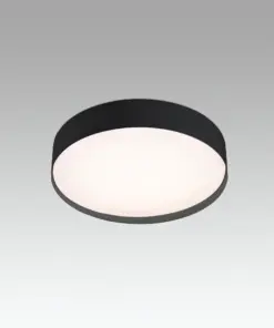 Faro Barcelona VUK Φωτιστικό Οροφής LED σε Μαύρο Χρώμα 40W 2700K IP44 – 64188N