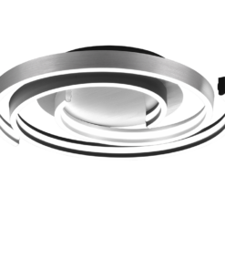 Φωτιστικό Οροφής Trio Lighting CAYA , 58W · 6800lm, 2300+3000+4000K Βουρτσισμένο Αλουμίνιο Μεταλλικό, Step Dimmable, Χρώματα Ρυθμιζόμενα στο Φωτιστικό – 641910205