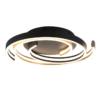 Φωτιστικό Οροφής Trio Lighting CAYA , 58W · 6800lm, 2300+3000+4000K Ορείχαλκος Ματ Μεταλλικό, Step Dimmable, Χρώματα Ρυθμιζόμενα στο Φωτιστικό- 641910208