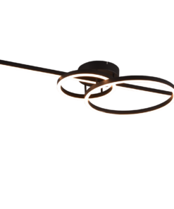 Φωτιστικό Οροφής Trio Lighting LED 54W 2700K Μαύρου Χρώματος – 643010332