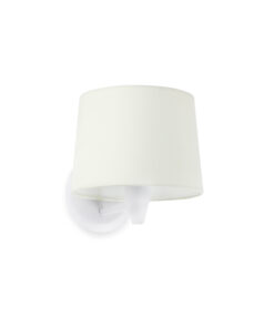 Faro Barcelona CONGA Επιτοίχιο Φωτιστικό Λευκού Χρώματος Ε27 – 64306-01