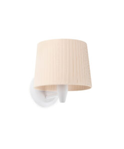 Faro Barcelona SAMBA Επιτοίχιο Φωτιστικό Λευκού Μπεζ Χρώματος Ε27 – 64306-35