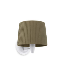 Faro Barcelona MAMBO Επιτοίχιο Φωτιστικό Λευκού-Πράσινου Χρώματος 1xE27- 64306