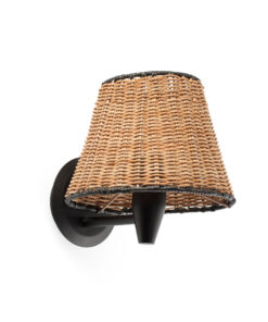 Faro Barcelona MAMBO Επιτοίχιο Φωτιστικό Χρώματος Ρατταν – 64307