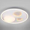 Φωτιστικό Οροφής Λευκό Ματ PEBBLE LED 36W 4500lm CCT Dimmable με Τηλεχειριστήριο Trio Lighting – 643110131