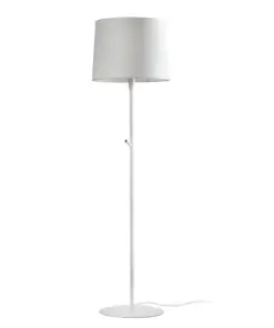 Faro Barcelona Conga Φωτιστικό Δαπέδου Λευκό με Ύψος 154cm – 64312