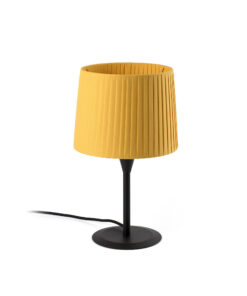 Faro Barcelona SAMBA Επιτραπέζιο Φωτιστικό Μαύρου-Κίτρινου Χρώματος E27 – 64317-36