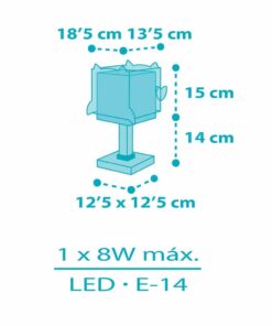 Little Owl κομοδίνου φωτιστικό Ango – 64391