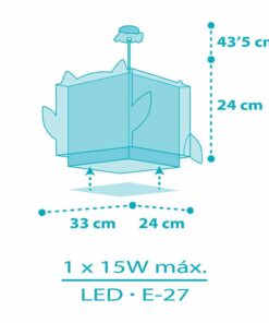 Little Owl παιδικό φωτιστικό οροφής Ango – 64392