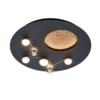 Φωτιστικό Οροφής Trio Lighting LED 42W 23000K Μαύρου Χρώματος Step Dimmable – 644810132
